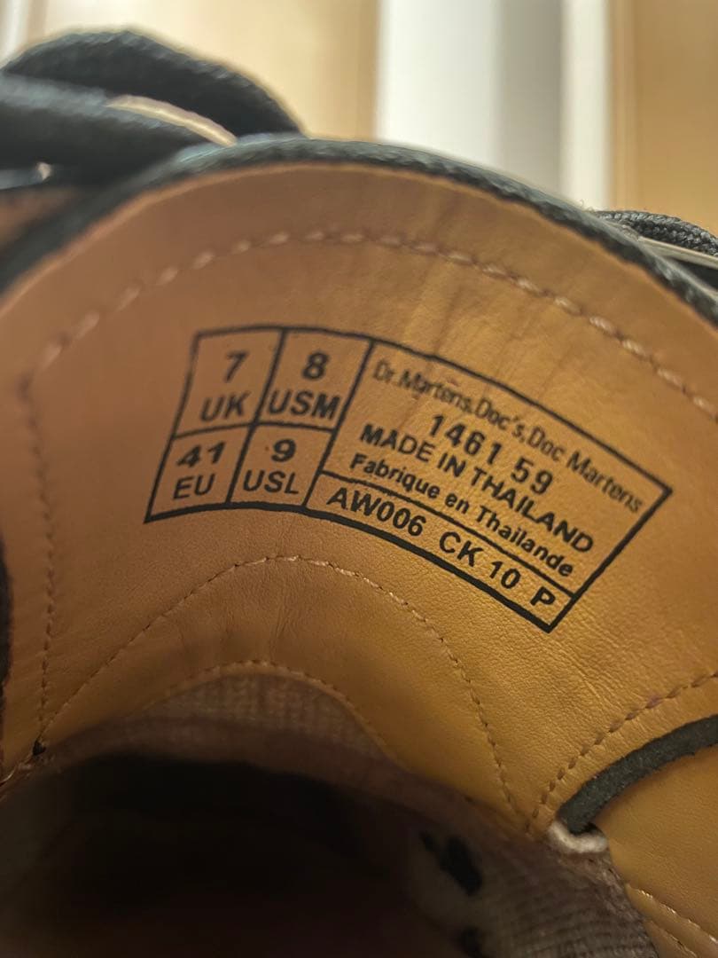 Dr.martens ドクターマーチン3ホール UK7