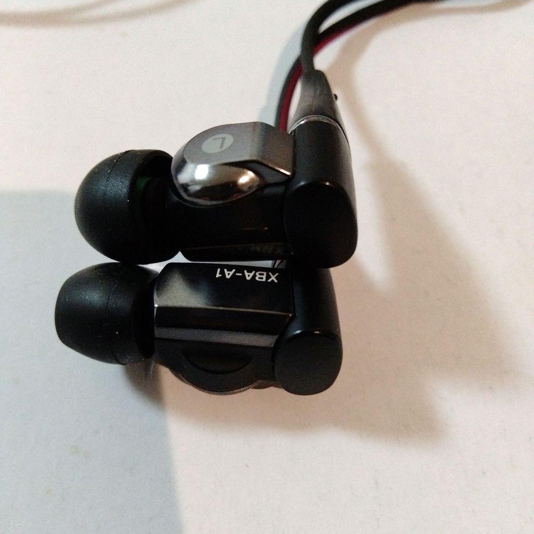 【更にお値下げ！】【美品】 XBA-A1 SONY 有線イヤホン ブラック