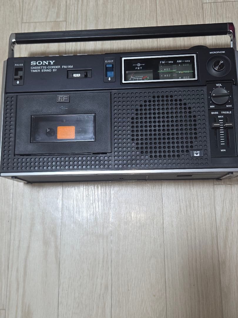 SONY CF-1900 ラジオカセットレコーダー ジャンク