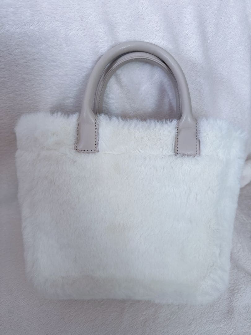 furfur ファーバッグ アイボリー