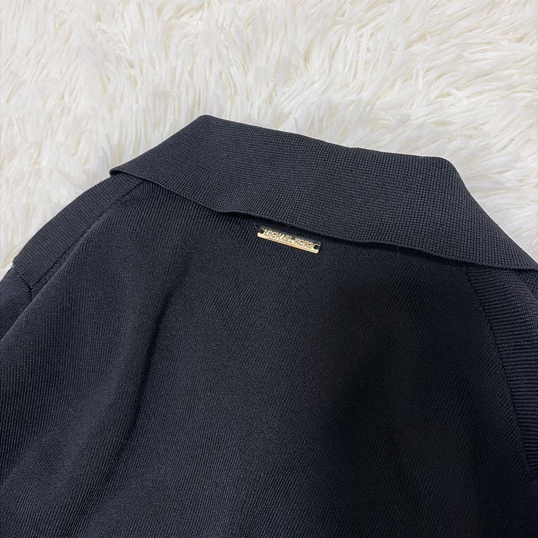 MICHAEL KORS ポロシャツスタイル ワンピース 長袖 タイト