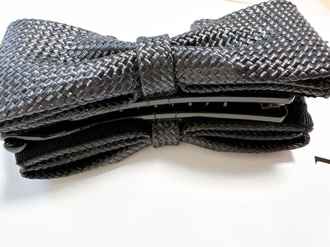 【新品】Complex Bizコンプレックスビズ ブラック リボンバナナクリップ