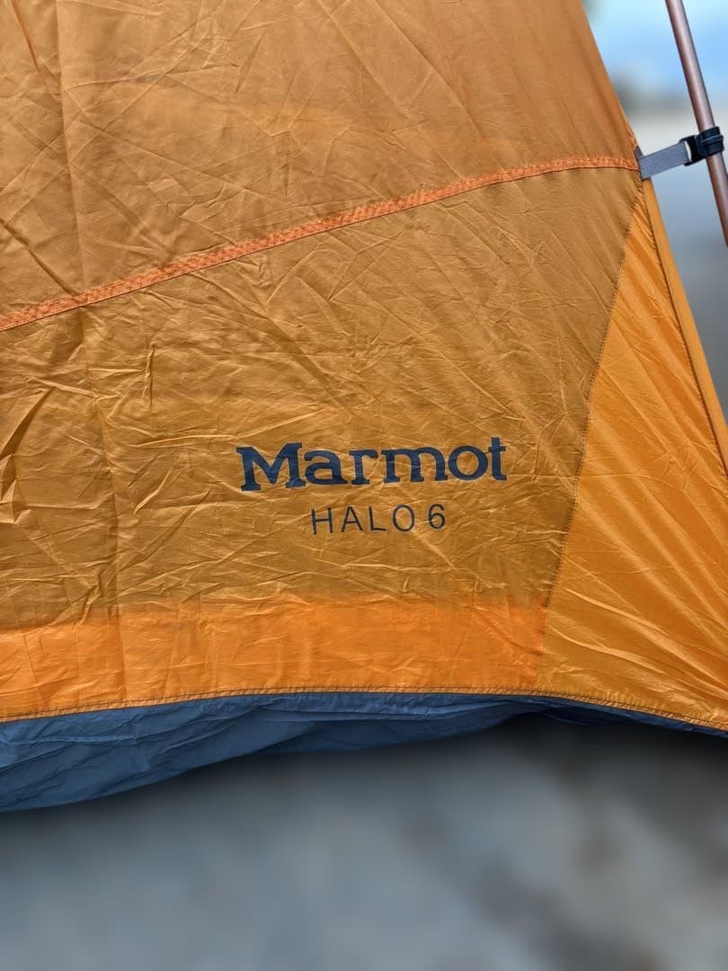 廃盤 レア marmot halo6/マーモット ハロ6 ドームテント