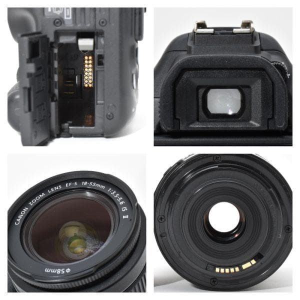 【美品】キャノン Canon EOS Kiss X5 レンズキット SDカード付