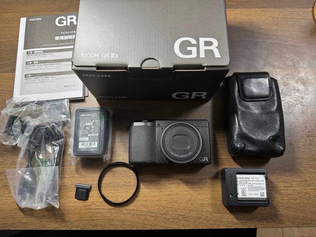 RICOH GR IIIx 本体 純正オプション付属多数