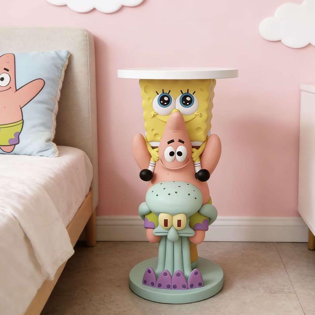 スポンジボブ　イカルゴ　パトリック君 特大インテリア フィギュア　置き物