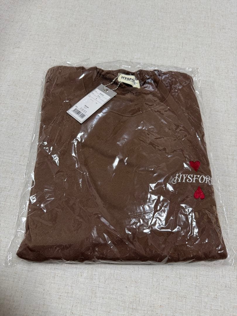 HYSFORM ブラウン トレーナー M 新品未使用