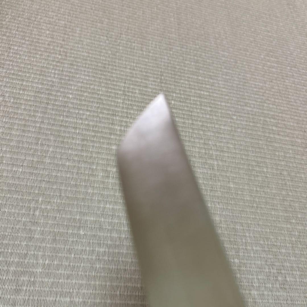 先丸　柳刃　包丁　和包丁　V金10号　本焼　鏡面　鬼反り　尺二　黒檀黒水牛八角柄