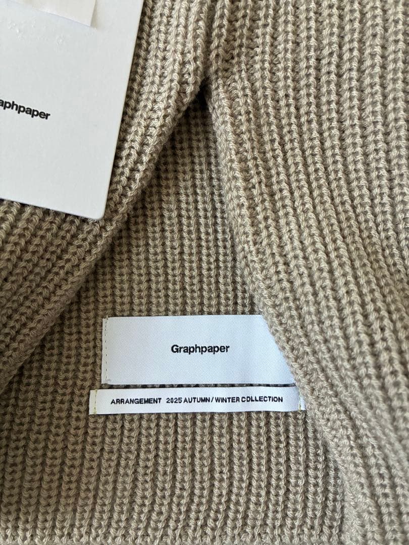 【Graphpaper グラフペーパー】Fine Wool Snoodスヌード