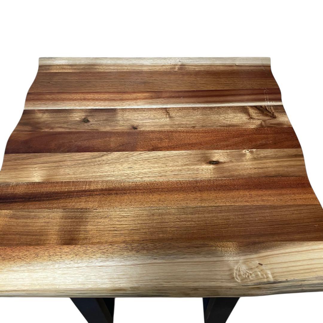 高級　ベトナム製　座卓としても使えるモンキーポッド　一枚板　ダイニングテーブル