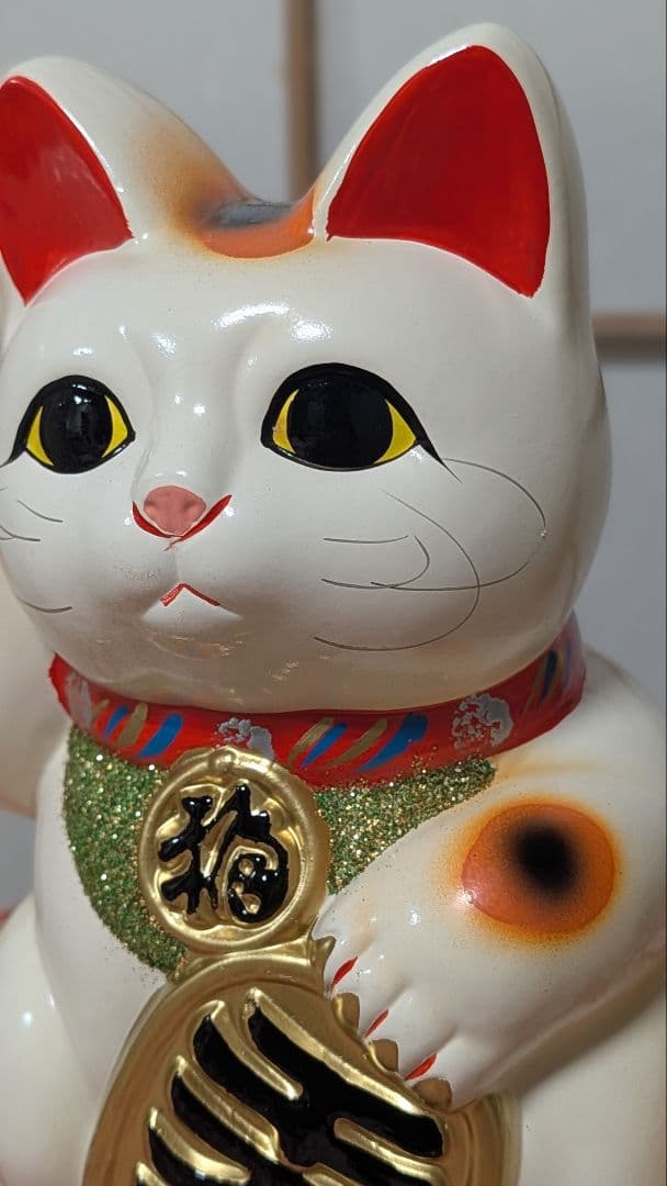 【7号右手】福招き 招き猫【常滑焼】