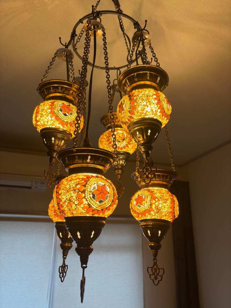 トルコランプ　天井照明　シャンデリア