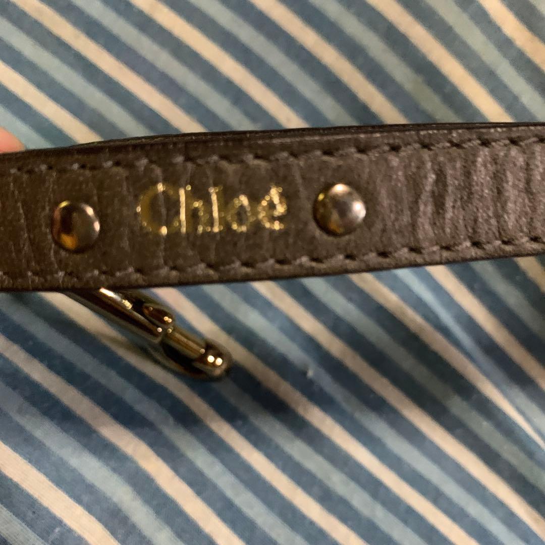 Chloe' クロエ　バッグ　ショルダーにもなります　シワ有り