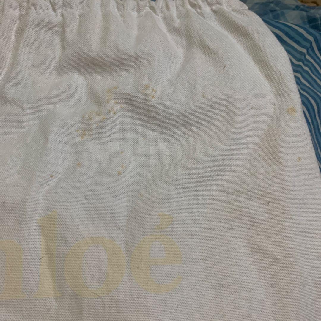 Chloe' クロエ　バッグ　ショルダーにもなります　シワ有り