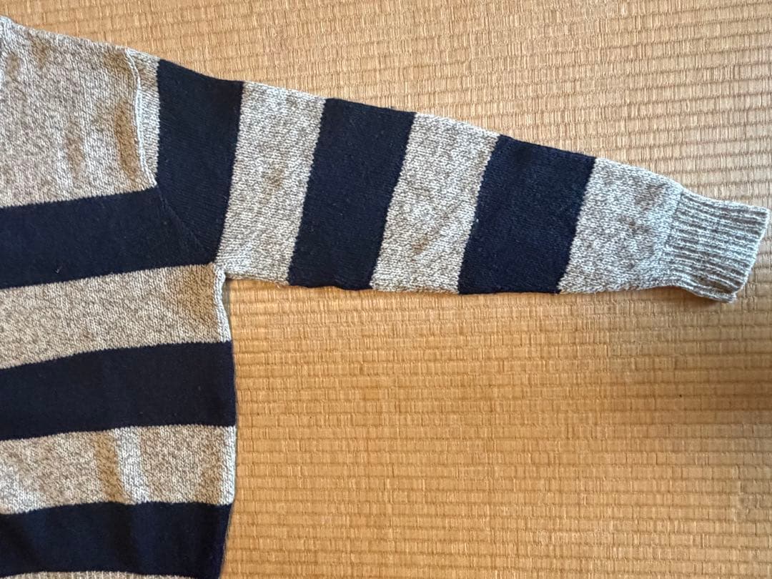 1980s USA製　L.L.BEAN 　ボーダー　ニットセーター　サイズXL
