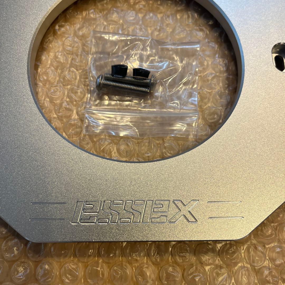 CRS ESSEX ビレットステアリングコラムカバー　シルバー