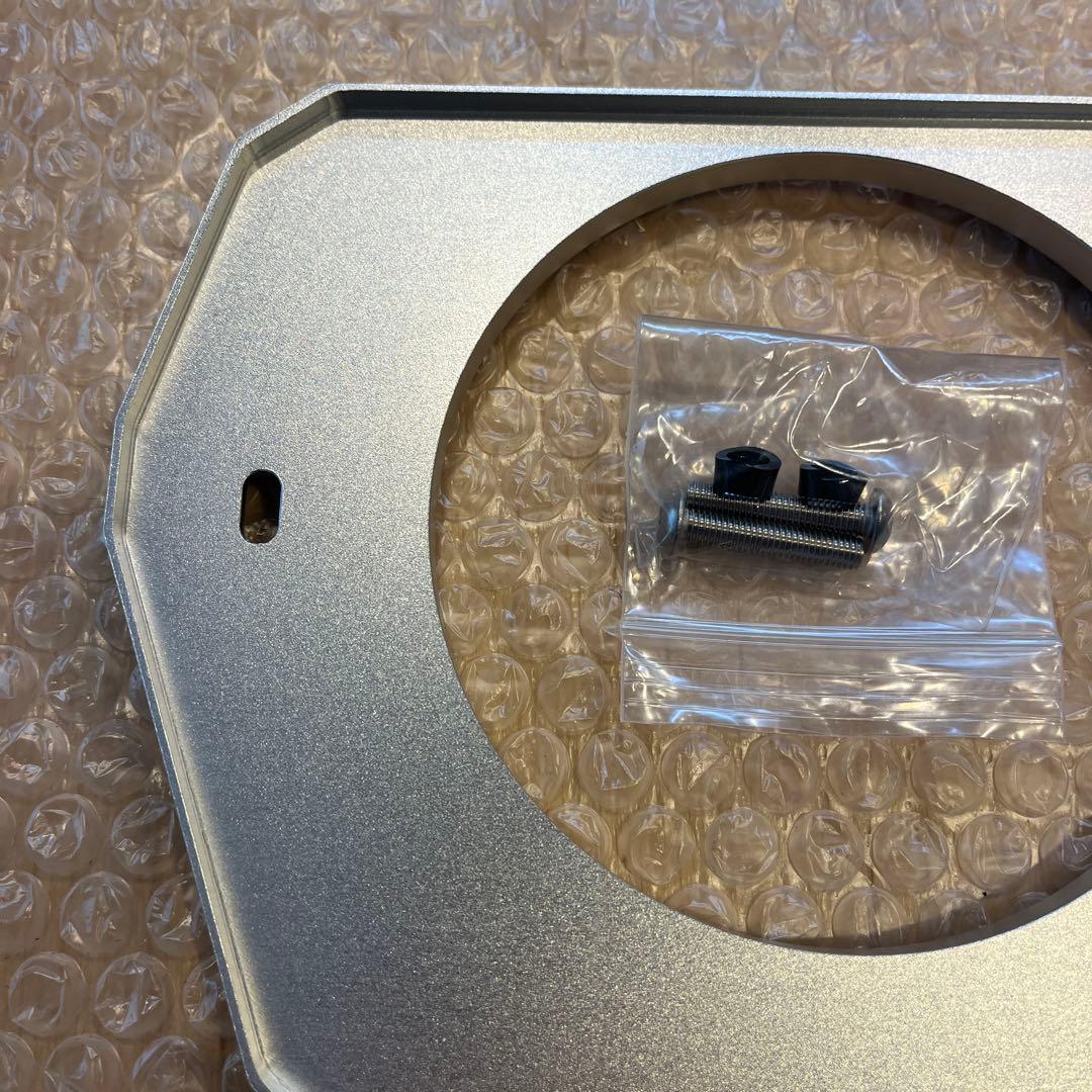 CRS ESSEX ビレットステアリングコラムカバー　シルバー