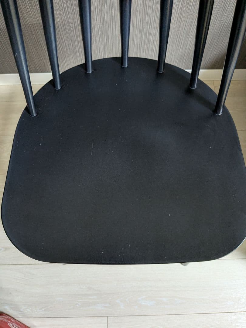梱包・発送たのメル便　UNICO　コトナ　ダイニングチェア　ブラック　黒　　①