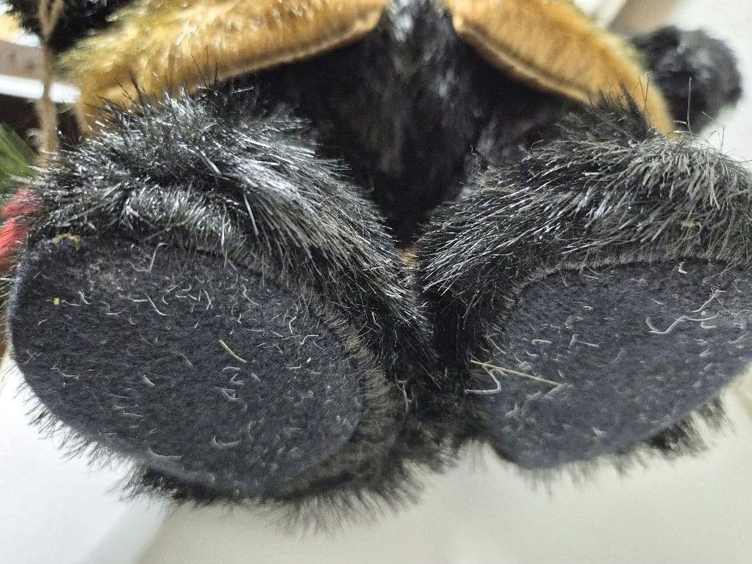 クリスマス　ベアー　くまのぬいぐるみ　ヴィンテージ　レトロ　激レア　輸入雑貨