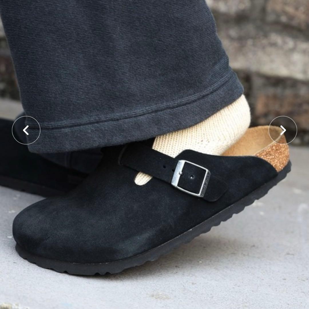 BIRKENSTOCK ボストン　38 ブラック