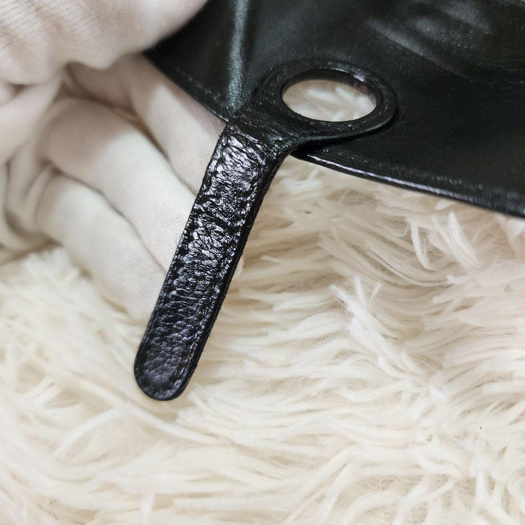 エルメス　HERMES ドゴン　カードケース　名刺入れ　財布　小銭入れ　ブラック