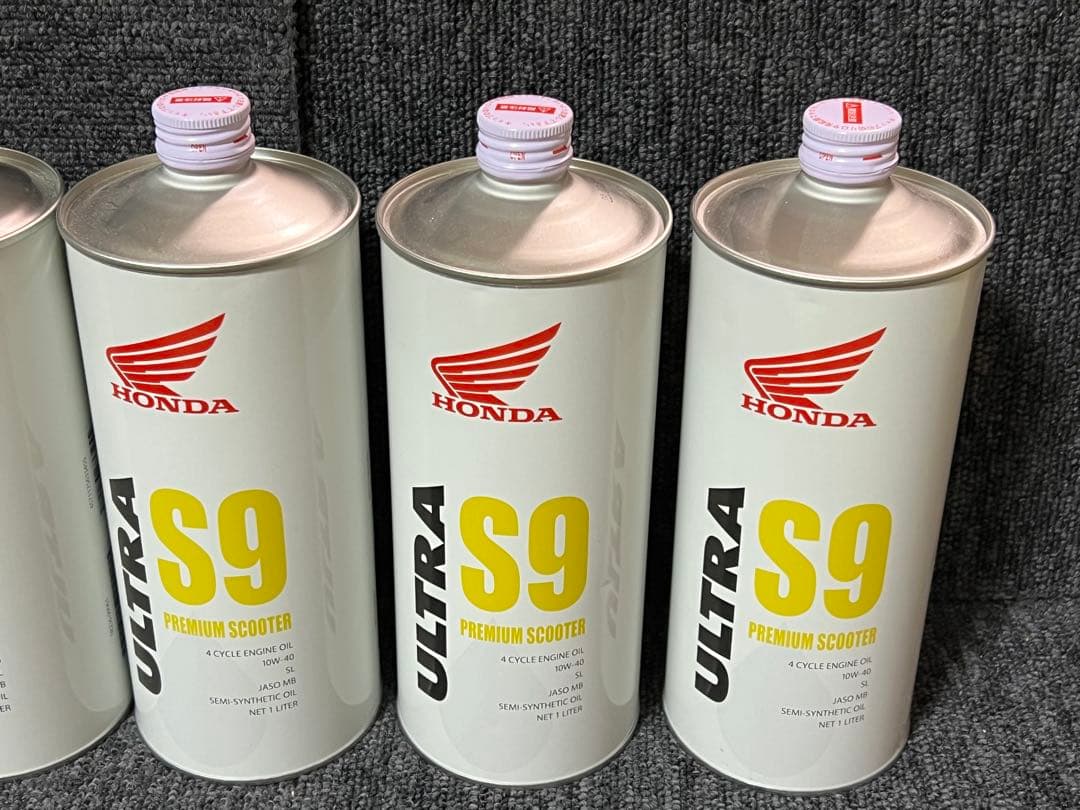 HONDA ULTRA S9 プレミアムスクーター用オイル 6本セット