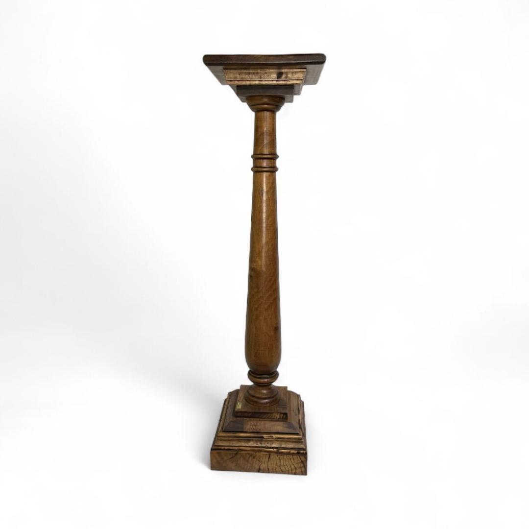 イタリア家具　アンティーク　木製　フラワースタンド　花台　飾り棚　テーブル　机