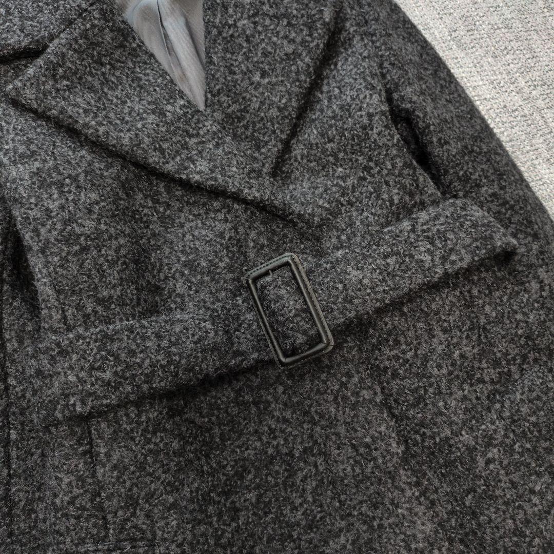 苺様　イエナ　モヘアウール　ミックスツイード　チェスターコート　日本製　未使用