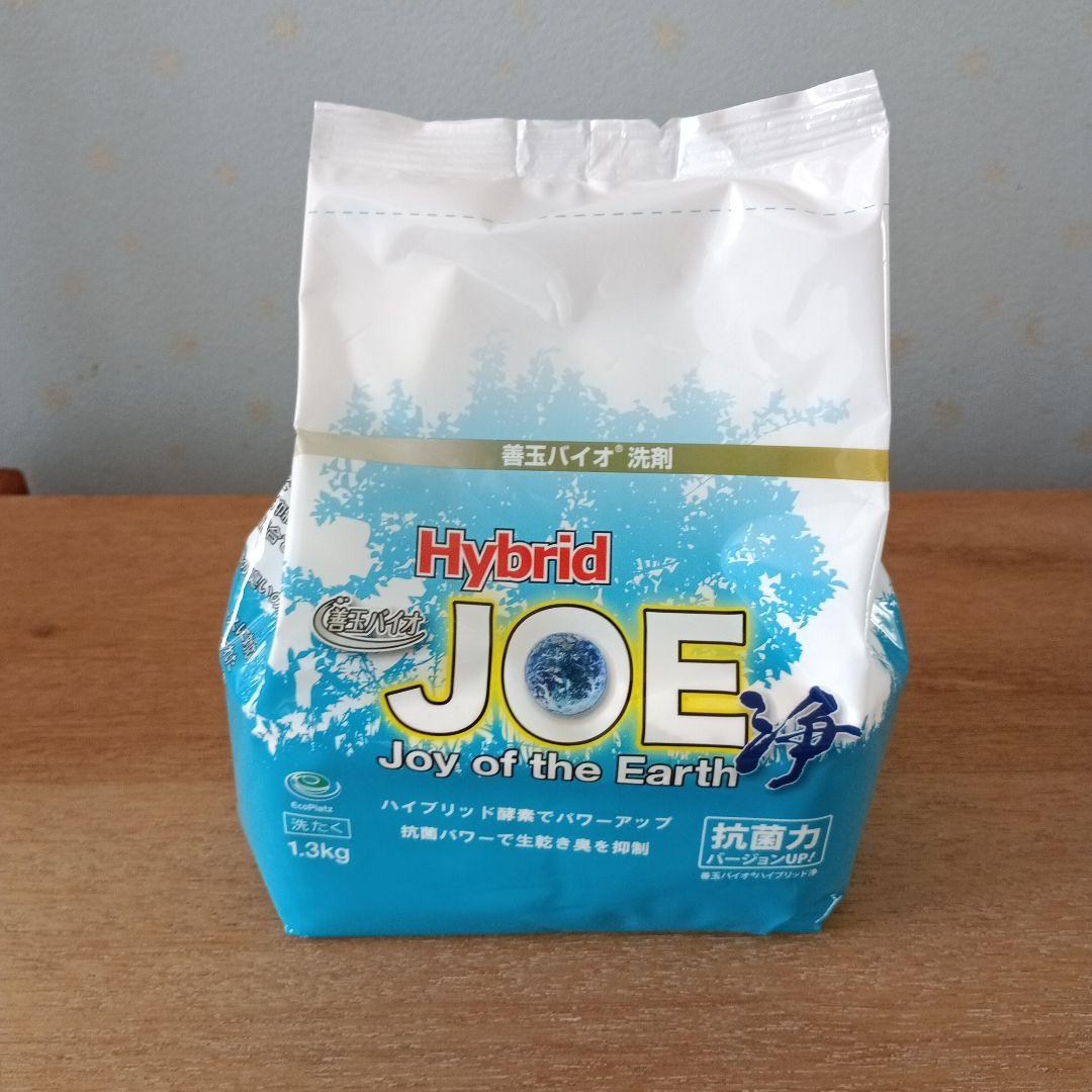 ハイブリッドJOE 善玉バイオ洗剤　容器・スプーンセット