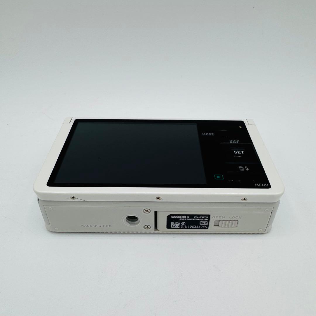 CASIO デジカメHIGH SPEED EXILIM EX-ZR70WE