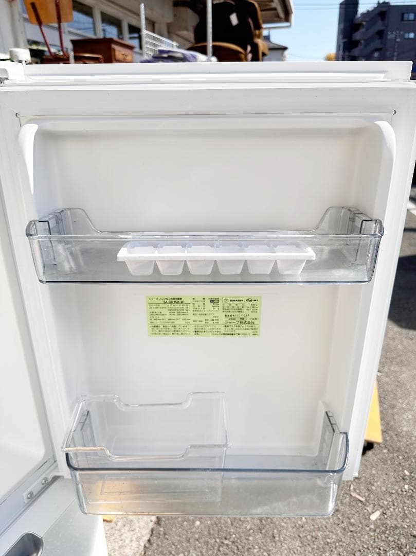 ★772 SHARP 付け替えどっちもドア 152L 冷凍冷蔵庫 2022年製