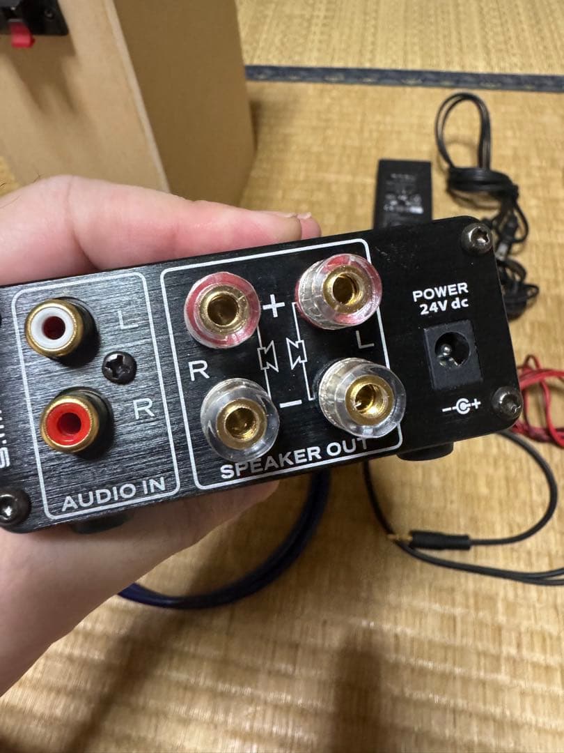 パッシブスピーカー＆アンプセット