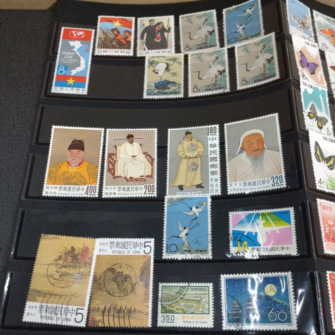 中国切手　消印あり、無し　混同　パンダ・日中青年友好交流など　切手まとめ