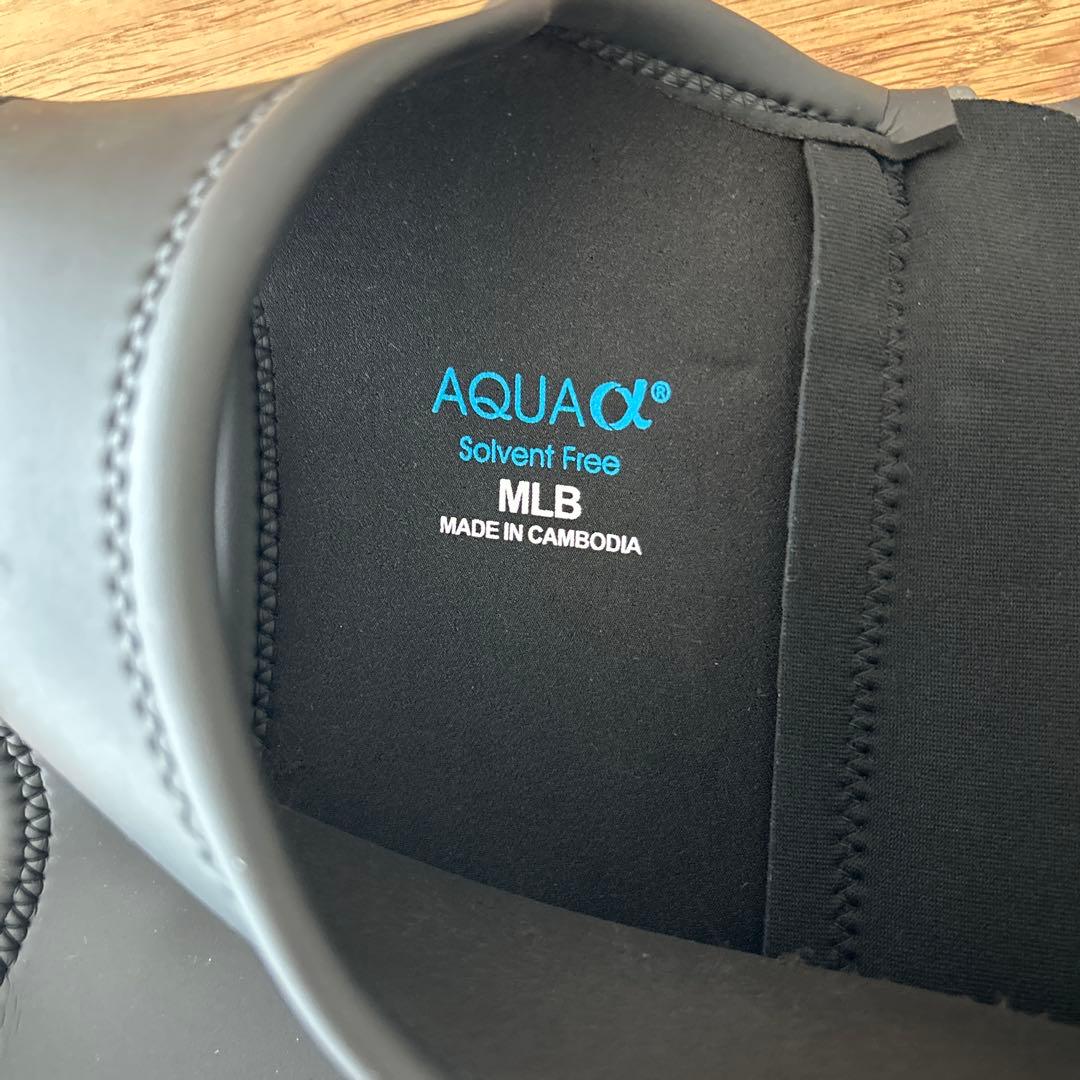 AQUAα MLB ロングジョンウェットスーツ ブラック