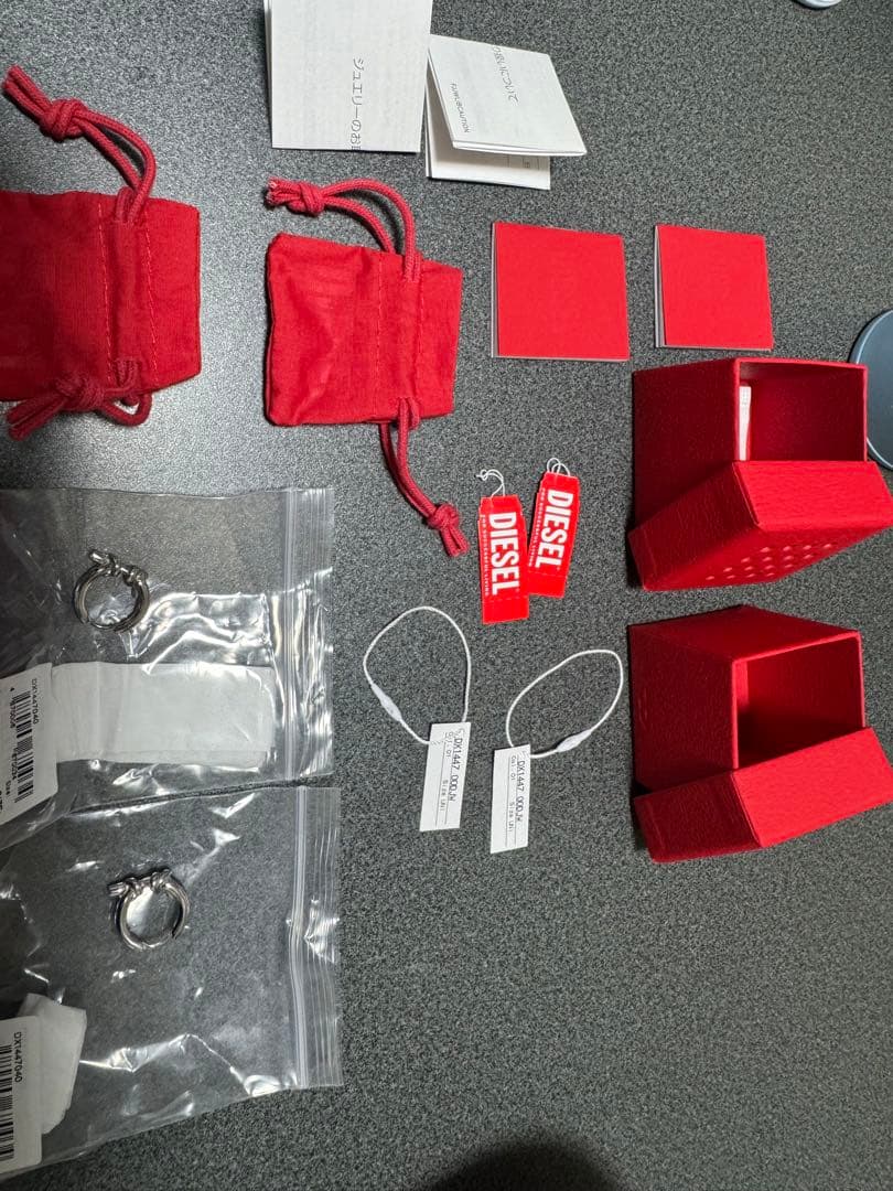 ユニセックス イアリング シングル DX1447両耳