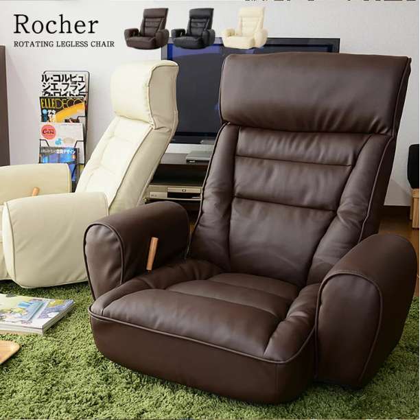 １４段階ヘッドギア・無段階リクライニング！機能性回転式座椅子☆