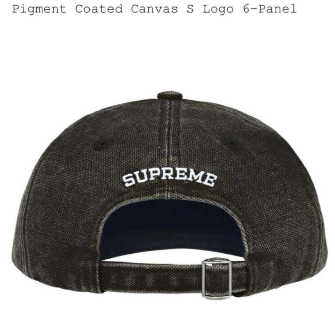 【新品】Supreme Pigment S Logo 6-Panel 黒