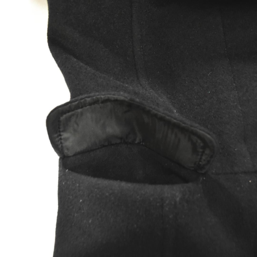 【上質】ビビアンタム アンゴラ混ウールロングコート 2 ブラック（裏地レッド）♪