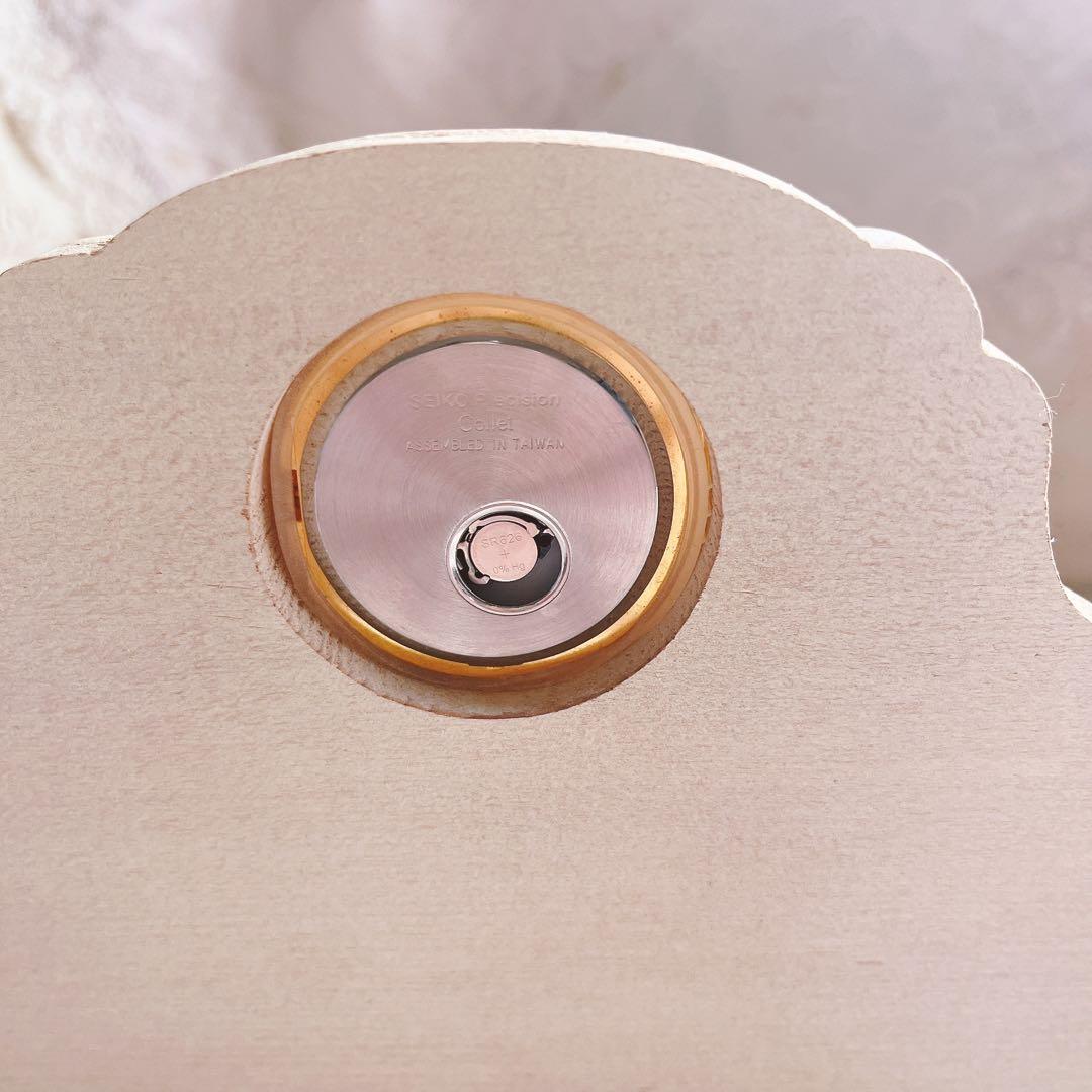 お値下げ♡マニーステンシルローズ木製品時計イマンダイアナローズフレンチカントリー