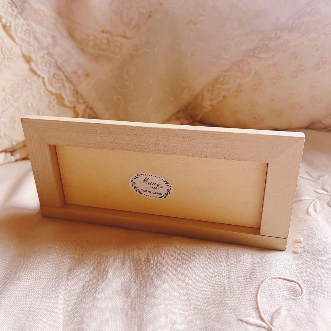 お値下げ♡マニーステンシルローズ木製品時計イマンダイアナローズフレンチカントリー