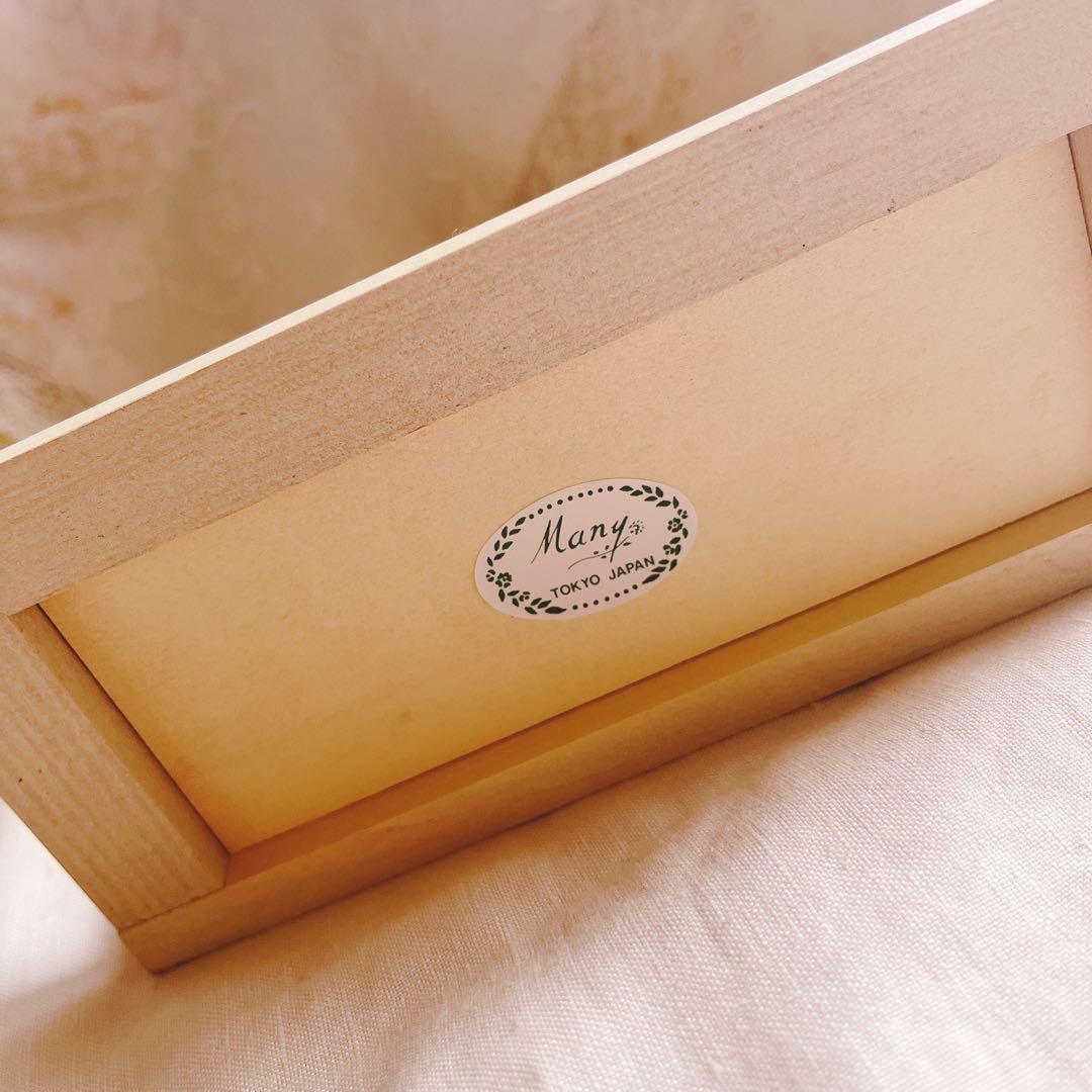 お値下げ♡マニーステンシルローズ木製品時計イマンダイアナローズフレンチカントリー