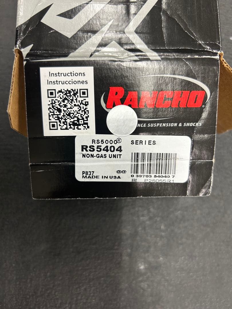 RANCHO RS5404 三菱ジープ50系 ランクル　ステアリングダンパー