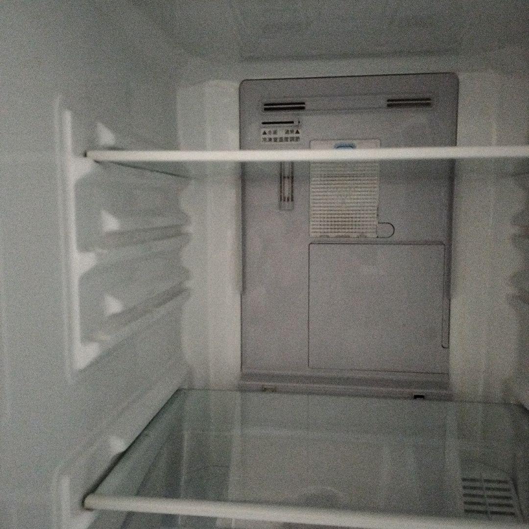 ☆お値下美品☆お洒落フロント面ガラス天板☆SHARP冷蔵庫 SJ-GD14F-W