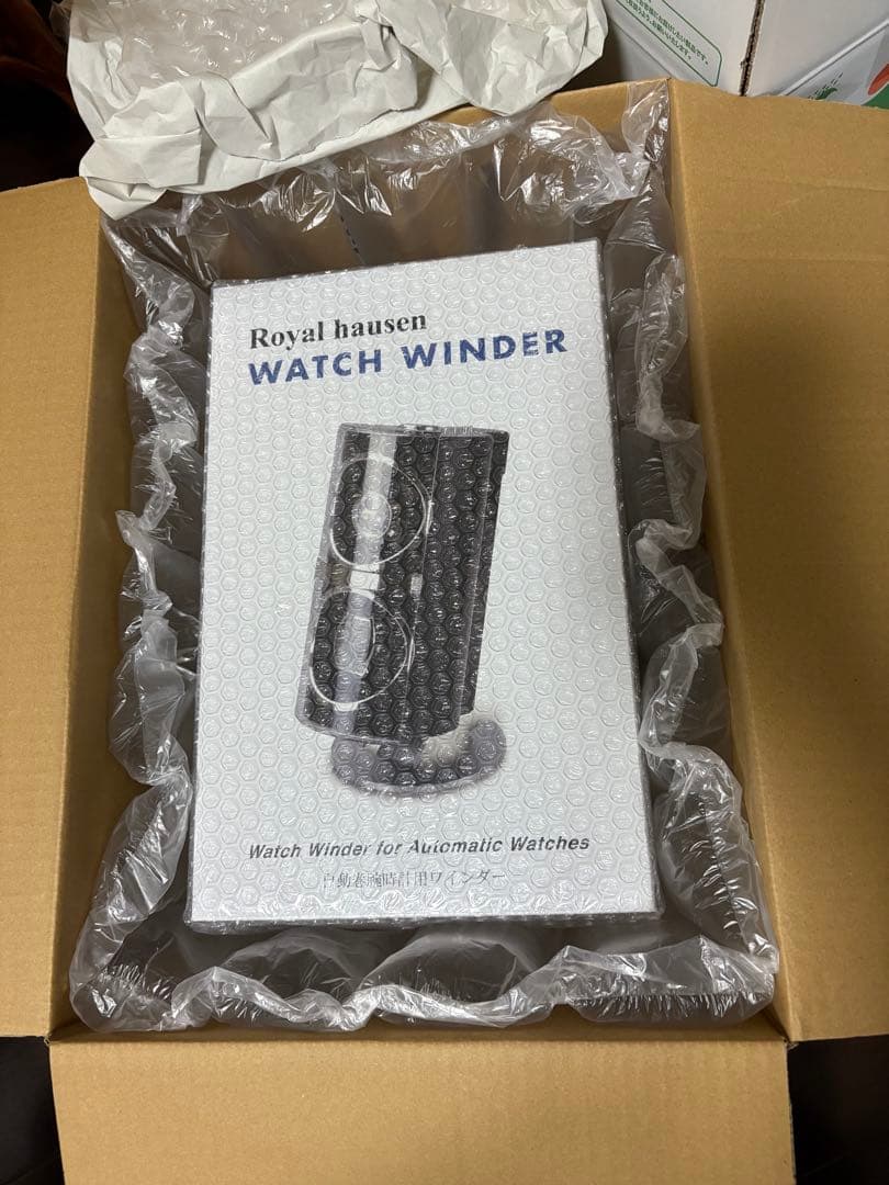  hausen WATCH WINDER 自動巻き時計用 2本用