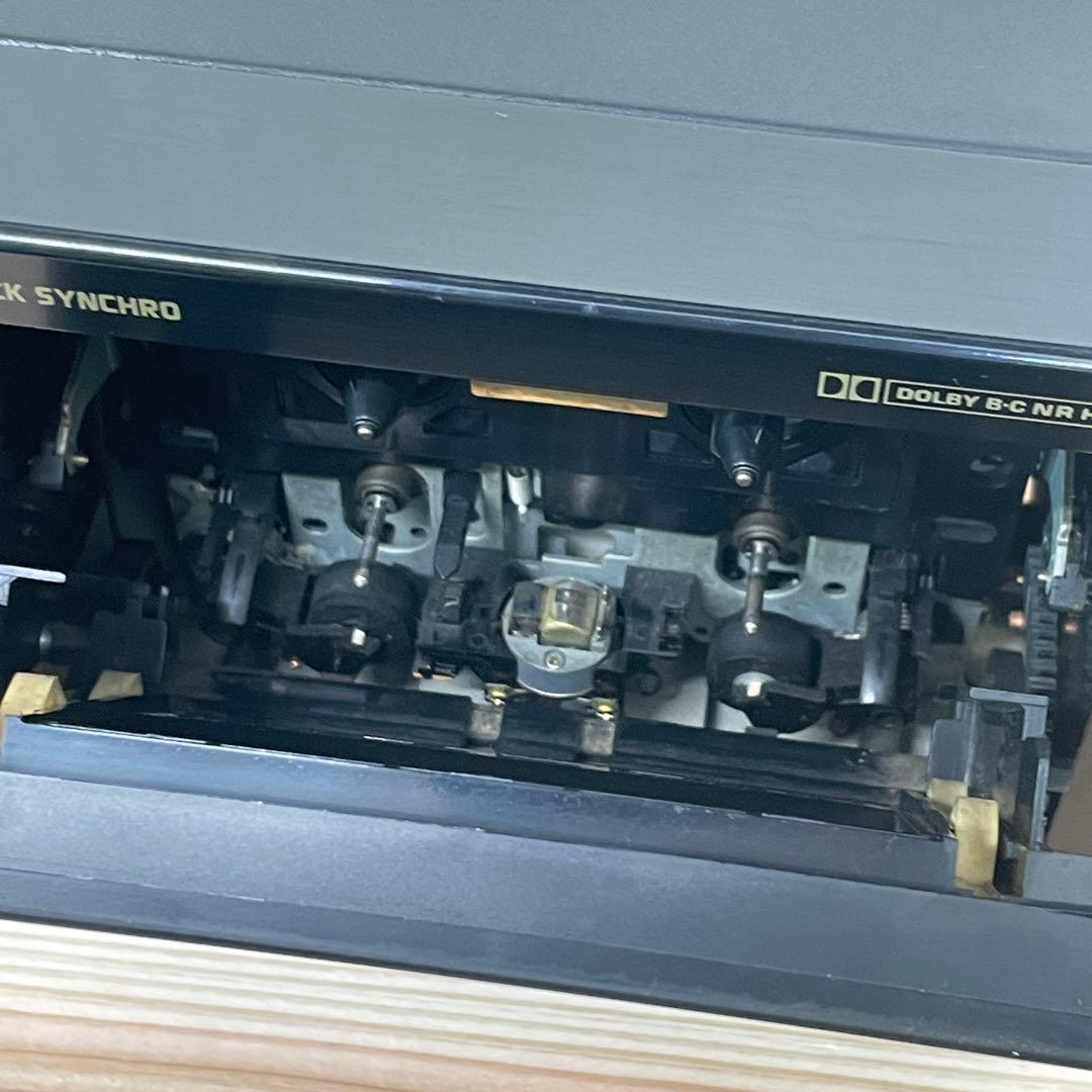 Pioneer T-555WR ダブルカセットデッキ リモコン付き