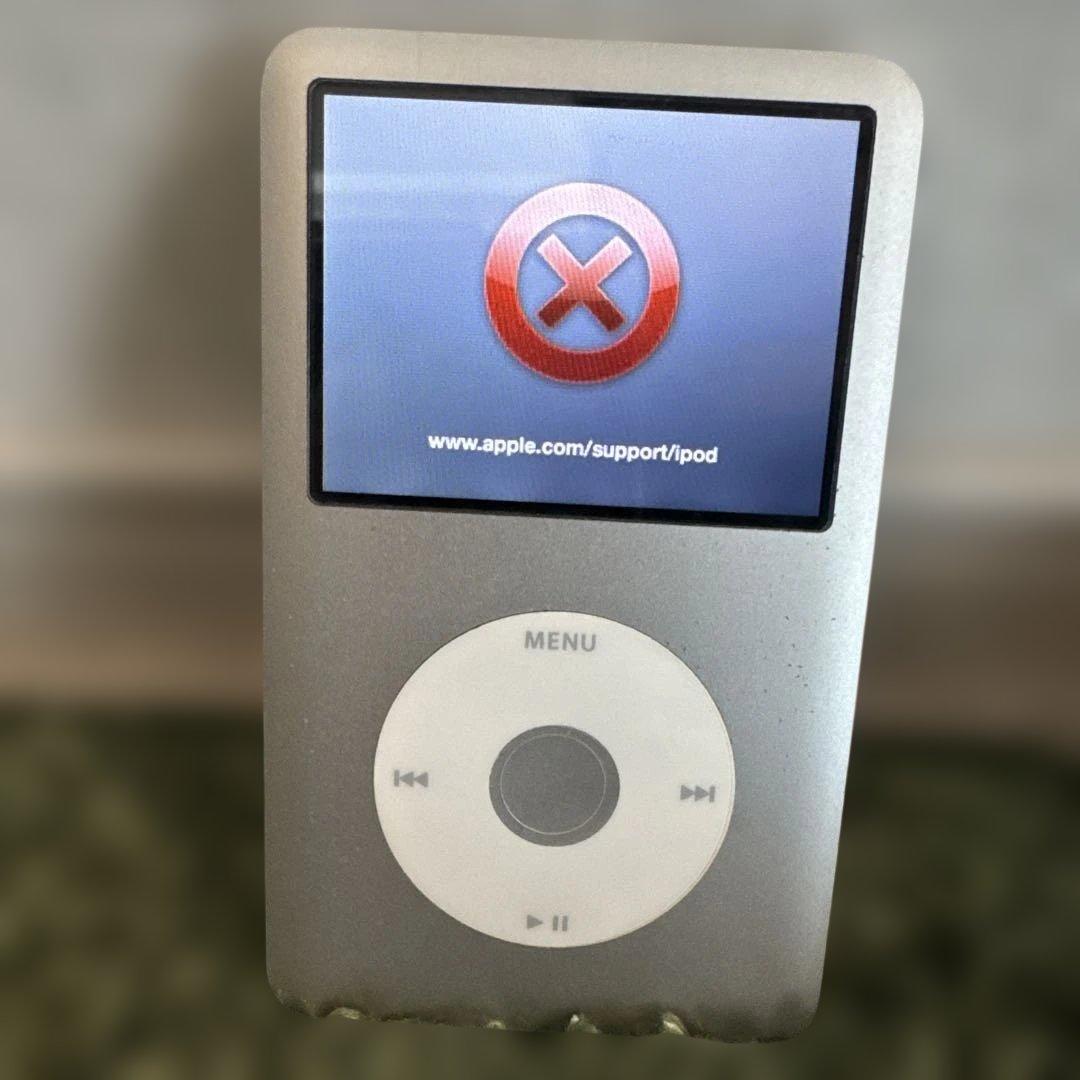 アップル iPod Classic 160GB シルバー ジャンク 中古品