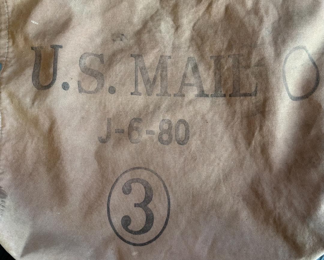 USPS（米国郵便公社）ヴィンテージキャンバス地メールバッグ