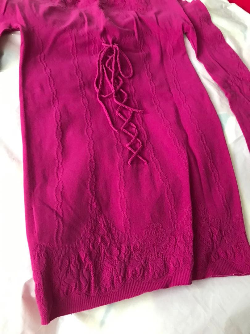 チャコットノーソーイングニット美品✨