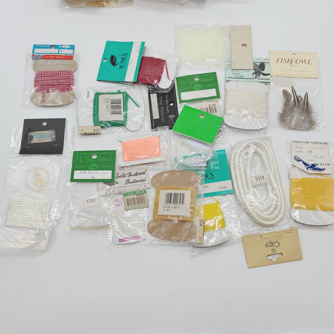 フライフィッシング フライタイイング用素材セット 自作フライ