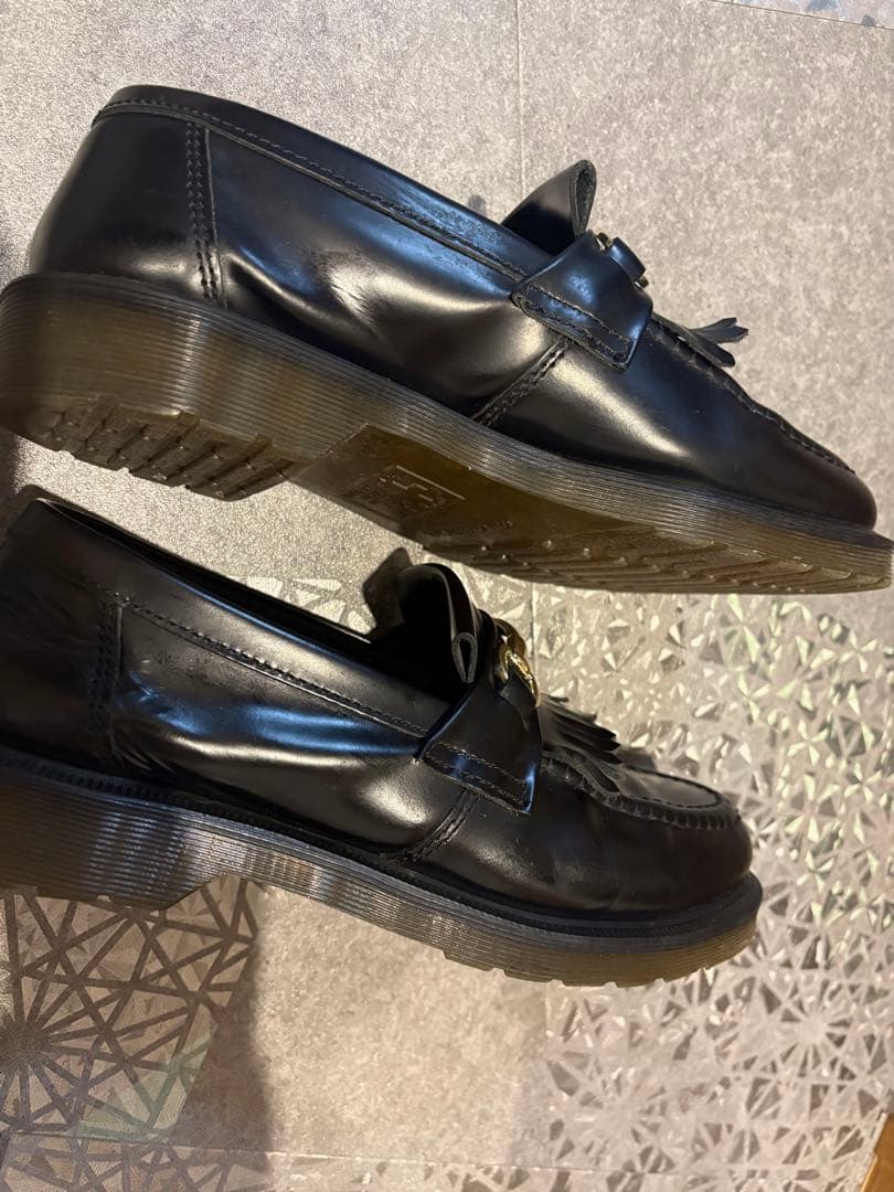 ゆ様。Dr. Martens ブラック ローファー エイドリアン スナッフル